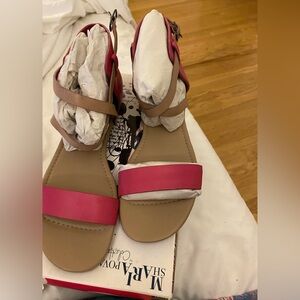 NWOT Maria shariapova  a for Cole Haan brand pink sandals. Size 6.5. Never worn.